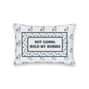 "Not Gonna Hold My Horses" Quilted Mini Pillow 8" x 12"