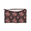 "Not To Brag" Plum Quilted Makeup Bag