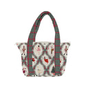 Nutcracker Zipper Tote Bag