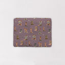 Thunderbird Boots Purple Quilted Pet Bed