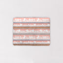 Riata Stripe Pink Quilted Pet Bed