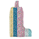 Paige Patchwork Stripe Jewels Quilted Boot Bag