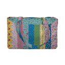 Paige Patchwork Stripe Jewels Quilted Tote