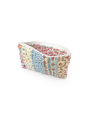 Paige Patchwork Stripe Makeup Bag