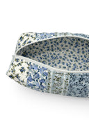 Paige Patchwork Stripe Blue Quilted Hot Tools Bag