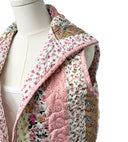 Paige Patchwork Stripe Quilted Cate Vest