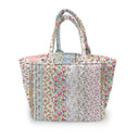 Paige Patchwork Stripe Quilted Handbag