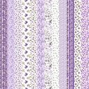 Paige Patchwork Stripe Purple Quilted Handbag