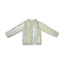 Paige Patchwork Stripe Sage Quilted Jacket