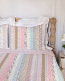 Paige Patchwork Stripe Quilt