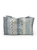 Paige Patchwork Stripe Blue Quilted Tote