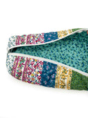 Paige Patchwork Stripe Jewels Quilted Hot Tools Bag