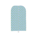 Palm Tree Icon Maya Blue Quilted Garment Bag