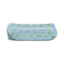 Palm Tree Icon Maya Blue Quilted Hot Tools Bag