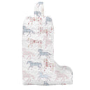 Patchwork Gallop White Quilted Boot Bag