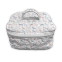 Patchwork Gallop White Quilted Travel Case