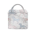 Patchwork Gallop White Quilted Handbag
