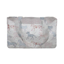 Patchwork Gallop White Quilted Tote