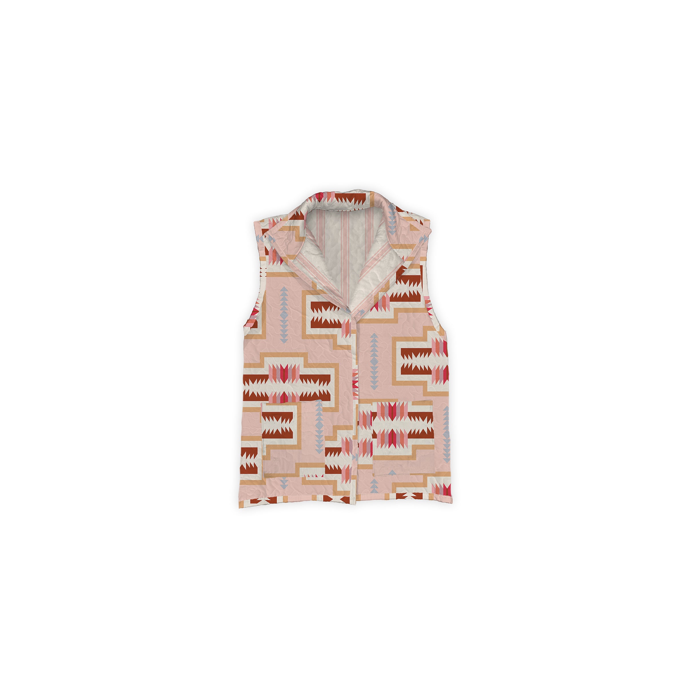 Pecos Rose Quilted Ruby Vest – Ida Mae Home