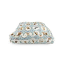 Petal Pups Blue Quilted Pet Bed