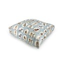 Petal Pups Blue Quilted Pet Bed