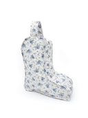 Picnic Floral Navy Quilted Boot Bag