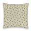 Picnic Floral Green Quilted 20" Pillow