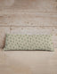 Picnic Floral Green Quilted Oblong 14" x33" Pillow