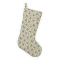 Picnic Floral Green Stocking