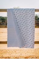 Picnic Floral Navy Quilt