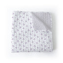 Picnic Floral Purple Baby Blanket