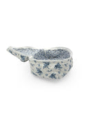 Floral-patterned makeup bag on a white background