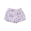 Piper Otomi Lilac Quilted Scallop Shorts *Web Exclusive*