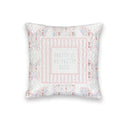 "Pretty Is as Pretty Does" Quilted Mini Pillow 8" x 8"