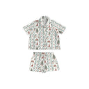 Pretty Tree Shorty Pajama Set