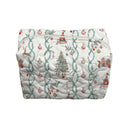Pretty Tree Quilted Makeup Bag