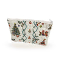 Pretty Tree Quilted Makeup Bag