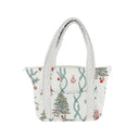 Pretty Tree Zipper Tote Bag
