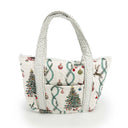 Pretty Tree Zipper Tote Bag