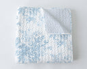 Rose Toile Blue Quilt