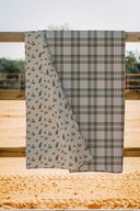 Carrie Plaid Linen Quilt