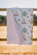 Cars and Dogs Pastel Quilt