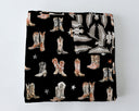 Thunderbird Boots Black Quilt