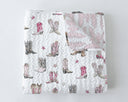 Thunderbird Boots Pink Quilt