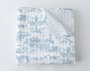 Aledo Toile Light Blue Quilt