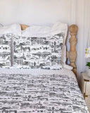 Aledo Toile Black Quilt