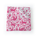 Piper Otomi Fuchsia Baby Blanket