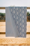 Erin and Ben Co. Clover Blue Quilt