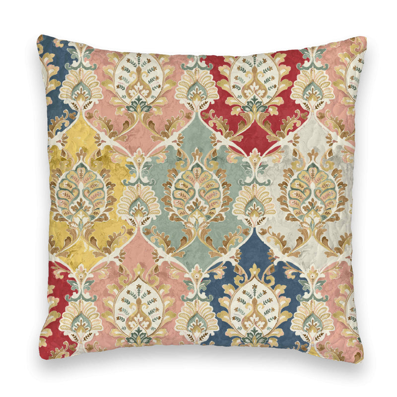 Erin and Ben Co. Athena Multi Quilted 20" Pillow