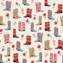 Daisy Boots Linen Quilted Hot Tools Bag